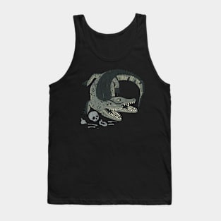 two-headed croc Tank Top